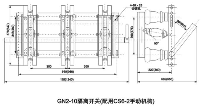 GN2隔離開關（配用CS6-2手動操作）